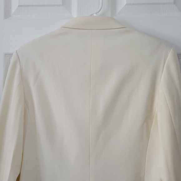 Ralph Lauren Cream Double Breasted Jacket - Picture 4 of 10